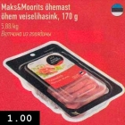 Allahindlus - Maks&Moorits õhemast õhem veiselihasink, 170 g