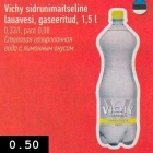 Allahindlus - Vichy sidrunimaitseline lauavesi, gaseeritud, 1,5 l