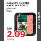 RAKVERE KODUNE HAKKLIHA 600 G