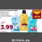 Perwoll pesupesemisgeel
Brilliant Color,
Sport&Active,
Gold Care&Repair
2 L