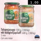 Talupojasupp või köögiviljapilaff