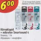 Kõrvaklapid + mikrofon Smartsound 4 Vivavco