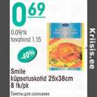 Allahindlus - Smile küpsetuskotid 25x38cm 8 tk/pk