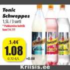 Allahindlus - Tonic
Schweppes
