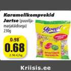 Allahindlus - Karamellkompvekid Jartse (puuviljamarjatäidisega) 230 g
