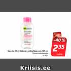 Allahindlus - Garnier Skin Naturals mitsellaarvesi, 125 ml