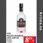 Allahindlus - Viin Russian Standard