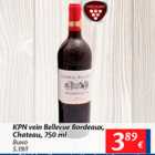 Allahindlus - KPN vein Bellevue Bordeaux, Chateau, 750 ml