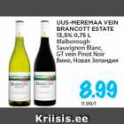 Allahindlus - UUS-MEREMAA VEIN
BRANCOTT ESTATE
13,5% 0,75 L