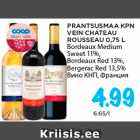 Allahindlus - PRANTSUSMAA KPN
VEIN CHATEAU
ROUSSEAU 0,75 L