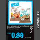 EAT REAL LÄÄTSEKRÕPSUD 40 G