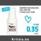 Allahindlus - NOPRI KOHVIKOOR
10% 250 ML