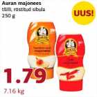 Allahindlus - Auran majonees tšilli, röstitud sibula 250 g