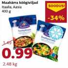 Maahärra köögiviljad Itaalia, Aasia 400 g