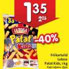 Allahindlus - Friikartulid
Lutosa
Patat Kids, 1 kg