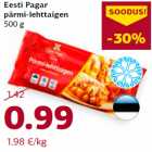 Allahindlus - Eesti Pagar
pärmi-lehttaigen
500 g