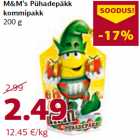 Allahindlus - M&M’s Pühadepäkk
kommipakk
200 g