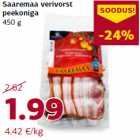 Allahindlus - Saaremaa verivorst
peekoniga
450 g