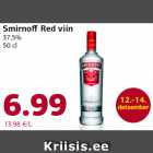 Allahindlus - Smirnoff Red viin