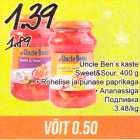 Allahindlus - Uncle Ben´s kaste Sweet&Sour, 400 g