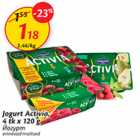 Allahindlus - Jogurt Activia