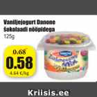 Allahindlus - Vanillijogurt Danone šokolaadi nööpidega 125 g