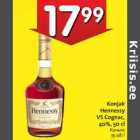 Allahindlus - Konjak Hennessy VS Cognac, 40%,50 cl