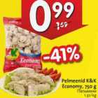 Allahindlus - Pelmeenid K&K Economy, 750 g