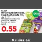 Allahindlus - FAZER MITMEVILJARÖSTKUKKEL,RUKKIRÖSTKUKKEL 260g /kg 2.12/