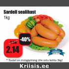 Sardell sealihast
1kg
