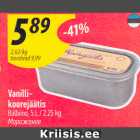 Vanillikoorejäätis