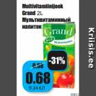 Allahindlus - Multivitamiinijook
Grand 2L