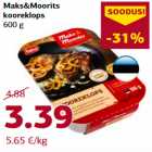 Maks&Moorits
kooreklops
600 g