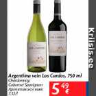 Allahindlus - Argentina vein Los Carbos, 750 ml