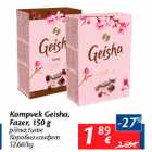 Allahindlus - Kompvek Geisha, Fazer, 150 g