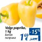 Allahindlus - Valge paprika, 1 kg