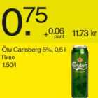 Allahindlus - Õlu Carlsberg