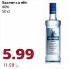 Allahindlus - Saaremaa viin
40%
50 cl