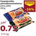 Allahindlus - Gospodarotška
päevalilleseemnehalvaa
piima, pähkli
200 g