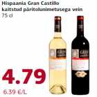 Allahindlus - Hispaania Gran Castillo
kaitstud päritolunimetusega vein
75 cl