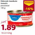 Allahindlus - Eldorado tuunikala
tomatis