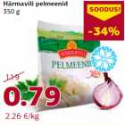 Allahindlus - Härmavili pelmeenid
350 g