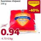 Allahindlus - Saaremaa riivjuust
200 g