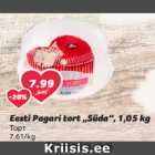 Allahindlus - Eesti Pagari tort „Süda“, 1,05 kg