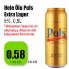 Allahindlus - Hele Õlu Puls
Extra Lager