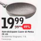 Non-stick-pann Coure di Pietra 28 cm