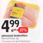 Jahutatud broilerifilee