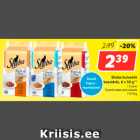 Allahindlus - Sheba kuivsööt
kassidele, 6 x 50 g**