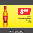 Allahindlus - Whisky
Grants Family Reserve,
40%, 50 cl