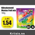 Allahindlus - Nätsukommid Mentos Fruit mix 160 g